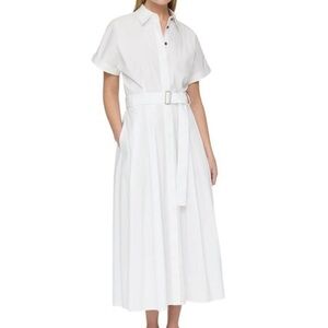 Elegant White Mini Dress